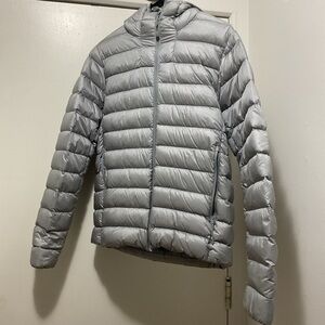 Aritzia Gray Puffer Jacket
